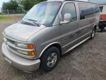 2001 Chevy express van, runs and drives