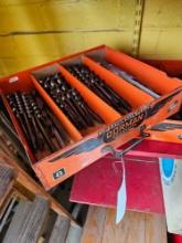 2 Dorman drawers with auger bits and utility cutters