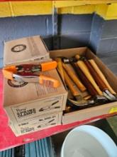 Hammers, new spring clamps