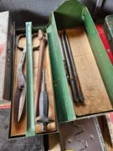 Toolbox with tools