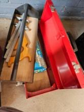 Toolbox with tools