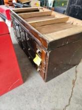 Old card cateloge cabinet full of hdwr