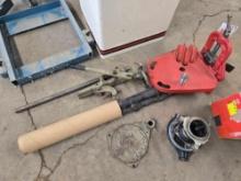 Ridgid No.40 tri stand with ridgid pipe die