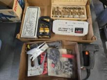 Mortising bit and chisel set, 16pc forstening set