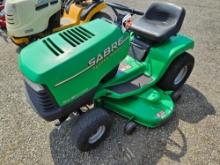 Sabre lawn mower, runs