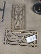 Cast grates