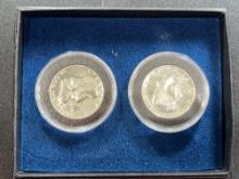 (2) 1960s Silver Half Dollar Collection