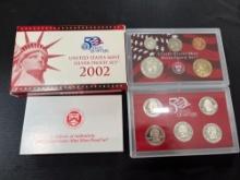 2002 United States Mint Silver Proof Set