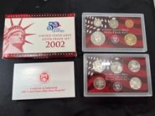 2002 United States Mint Silver Proof Set