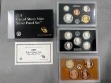 2011 United States Mint Silver Proof Set
