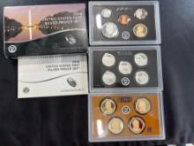 2014 United States Mint Silver Proof Set