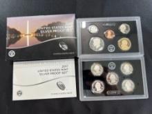 2017 United States Mint Silver Proof Set