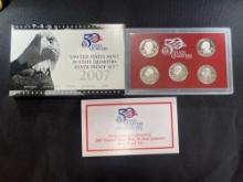 2007 United States Mint 50 State Quarters Silver Proof Set