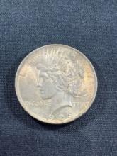 1923 Silver Peace Dollar Coin