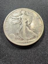 1935 Walking Liberty Half Dollar Coin
