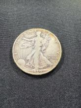 1939 Walking Liberty Half Dollar Coin
