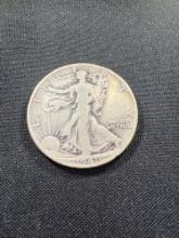 1941 S Walking Liberty Half Dollar Coin