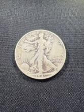 1941 S Walking Liberty Half Dollar Coin