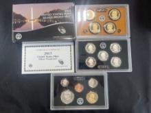 2013 United States Mint Silver Proof Set
