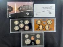 2014 United States Mint Silver Proof Set