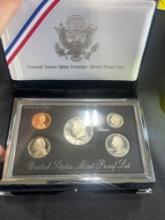 1993 U.S. Mint Premier Silver Proof Set