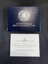 The White House 200th Anniversary Silver Dollar Coins