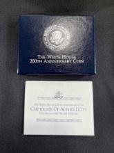 The White House 200th Anniversary Silver Dollar Coins
