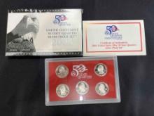 2006 U.S. Mint 50 State Quarters Silver Proof Set