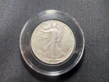 1942 D Walking Liberty Half Dollar