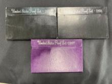 1975, 1976, 1987 United States Proof Sets