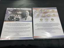 (11) Complete WWII Silver Nickel Collection