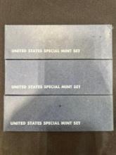 (3) U.S. Mint 1966 Special Mint Sets