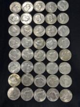 (40) 1776-1976 Bicentennial Kennedy Half Dollars