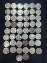(50) 1964-1972 Kennedy Half Dollar