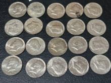 (20) 1974 Kennedy Half Dollars