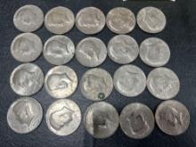 (20) 1974 Kennedy Half Dollars