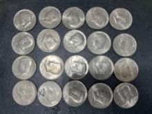 (20) 1974 Kennedy Half Dollars