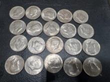 (20) 1976 Bicentennial Kennedy Half Dollars