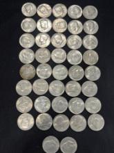 (42) 1776-1976 Kennedy Bicentennial Half Dollars