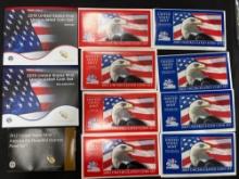 2003 and 2019 P and D Uncirculated Coin Sets. 2012 U.S. Mint America The Beautiful Quarters Proof