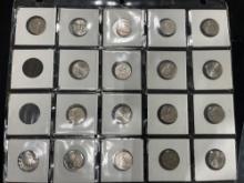 (18) Various Jefferson Nickels