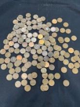 Large Wheat Penny Lot