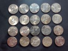 (20) 2011 P Kennedy Half Dollars