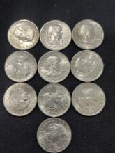 (10) Susan B. Anthony Dollar Coins