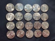 (20) 2011 P Kennedy Half Dollars