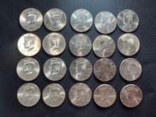 (20) 2011 P Kennedy Half Dollars