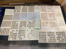 (9) Lincoln Head Penny Collection Books, Not Complete
