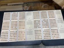 (6) Lincoln Head Penny Sets, Not Complete
