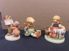 (3) Goebel Hummel Figurines