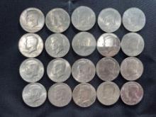 (20) 1984 Kennedy Half Dollars